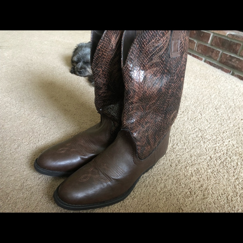 Cowboy boots rampage brand good conditions